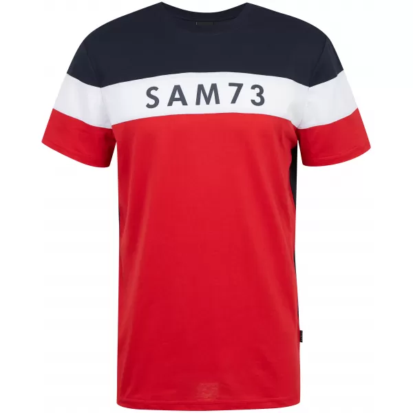  Pánske tričko SAM 73 KAVIX MT 815 červená 