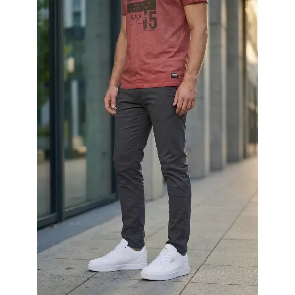  Pánske tričko KIXMI OMER VÍNOVÁ 
