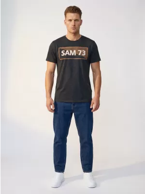 Pánske tričko SAM 73 FENRI MT 814 čierna