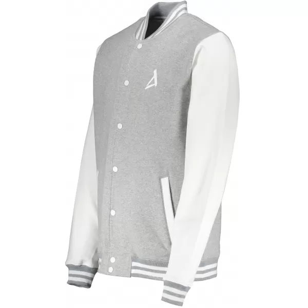  Pánska mikina ALTISPORT BYB/ALM002BB004 SVETLO ŠEDÝ MELIER 