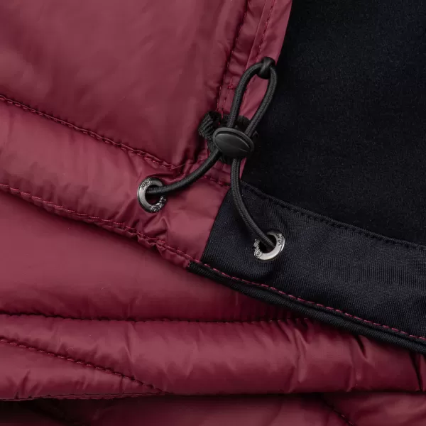  Dámska bunda KILPI ACTIS-W SL0117KI TMAVO červená 