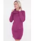 Dámske šaty KIXMI OKTAVIA VÍNOVÁ
