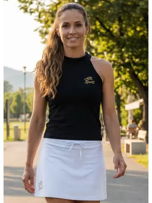 Dámske tielko ALTISPORT BYB/ALW056BY134 ČIERNA A ZLATÁ