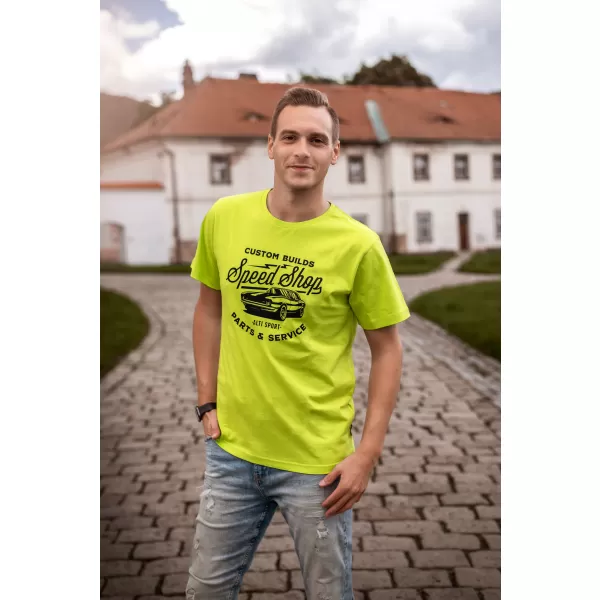  Pánske tričko ALTISPORT MAAS MTSX748 ZELENÁ 