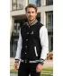 Pánska mikina ALTISPORT BYB/ALM002BB004 ČIERNA