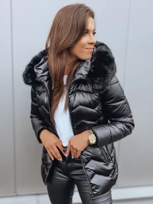 Dámska bunda DSTREET TY3058 ČIERNA
