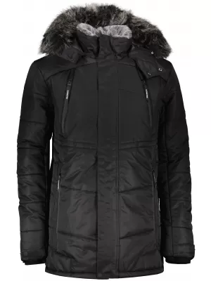 Pánska bunda ALPINE PRO MOLID MJCY556 ČIERNA