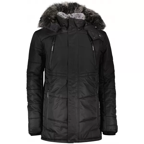  Pánska bunda ALPINE PRO MOLID MJCY556 ČIERNA 