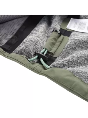 Detská bunda ALPINE PRO GIBBO KJCY250 OLIVOVÝ