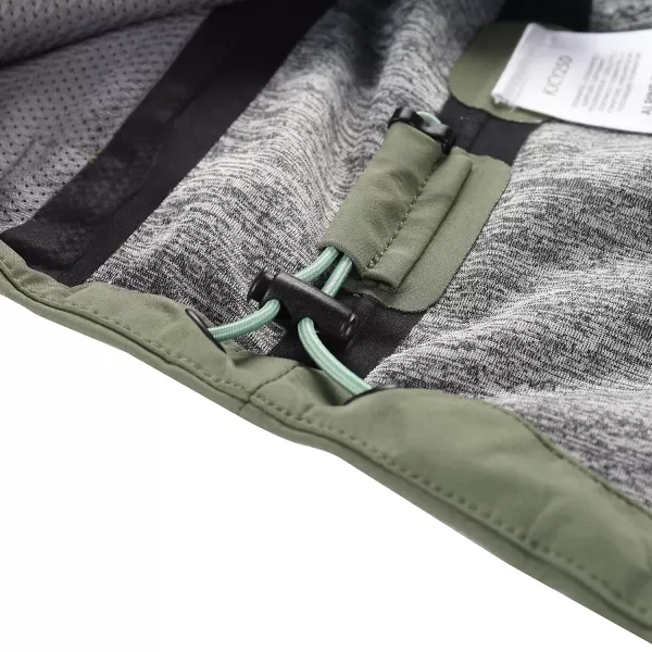  Detská bunda ALPINE PRO GIBBO KJCY250 OLIVOVÝ 