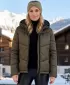 Dámska bunda SAM 73 GEDE WB 838 KHAKI