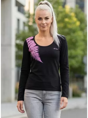 Dámske tričko ALTISPORT UHANA LTSY942 ČIERNA