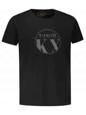 Pánske tričko KIXMI OCTAVIO ČIERNA