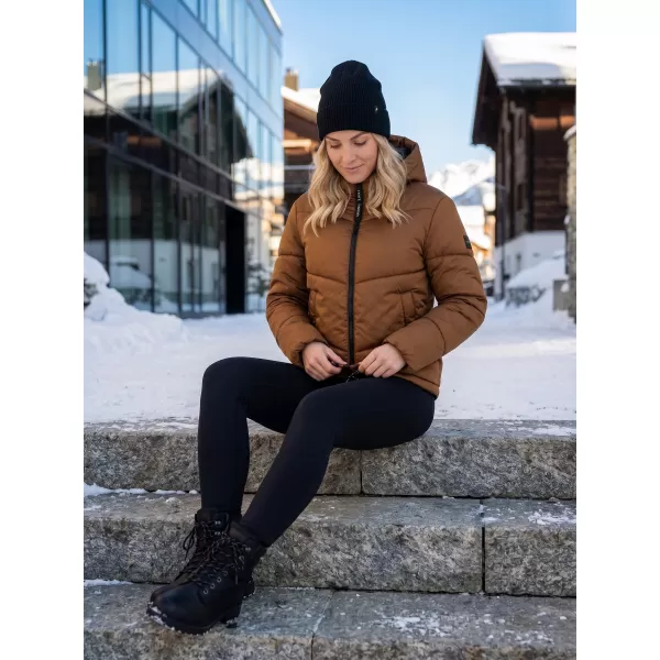  Dámska bunda SAM 73 GEDE WB 838 TMAVO hnedá 