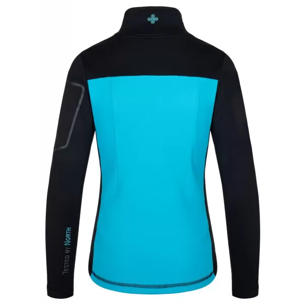  Dámska funkčná mikina KILPI TEAM FLEECE-W SL0201KI SVETLO modrá 