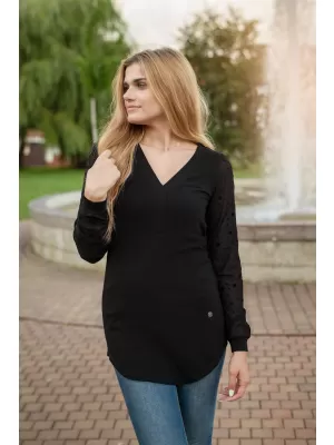 Dámske tričko KIXMI OMA ČIERNA
