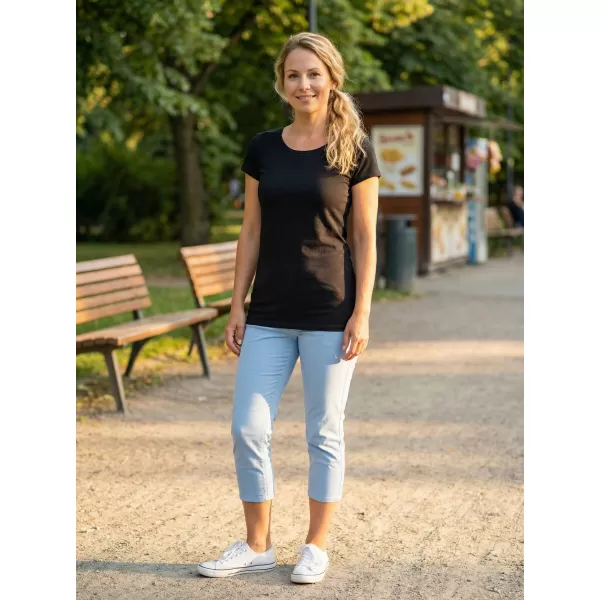  Dámske tričko ALTISPORT ZOLIA LSKX384 ČIERNA 