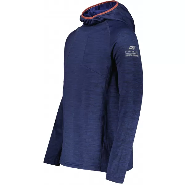  Pánska mikina ALPINE PRO HISH MSWY331 TMAVO MODRÁ 