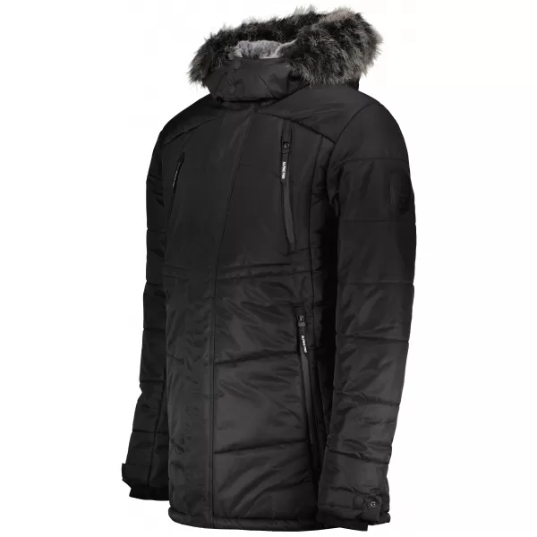  Pánska bunda ALPINE PRO MOLID MJCY556 ČIERNA 