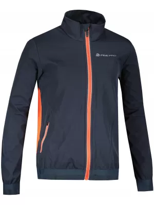 Detská softshellová bunda ALPINE PRO TYCHO KJCY251 TMAVO MODRÁ/ČIERNA