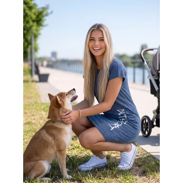  Dámske šaty ALTISPORT LYMA LSKX399 MODRÁ 