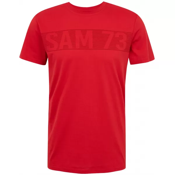  Pánske tričko SAM 73 BARRY MT 811 červená 