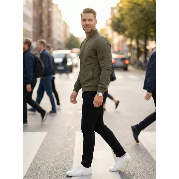  Pánska bomber bunda ALTISPORT BYB/ALM002BY045 KAKI 