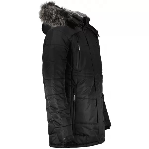  Pánska bunda ALPINE PRO MOLID MJCY556 ČIERNA 