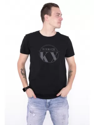 Pánske tričko KIXMI OCTAVIO ČIERNA