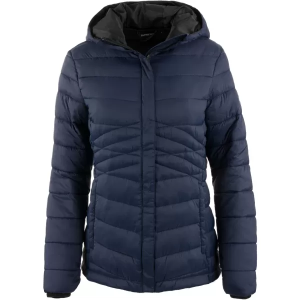  Dámska bunda ALPINE PRO JADERA LJCY570 TMAVO MODRÁ 