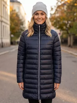Dámsky kabát SAM 73 TAONA WB 846 TMAVO modrá