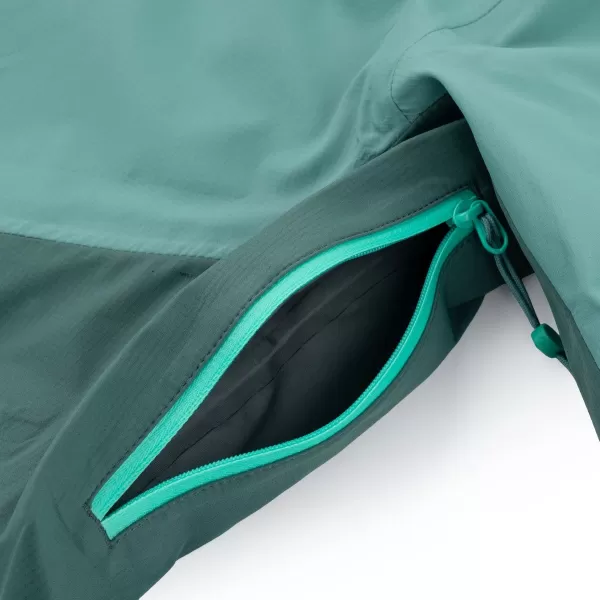  Dámska bunda KILPI METRIX-W SL0101KI TMAVO zelená 
