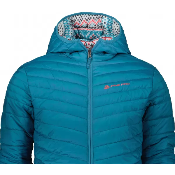  Pánska obojstranná bunda ALPINE PRO MICHR MJCY559 SVETLO MODRÁ 