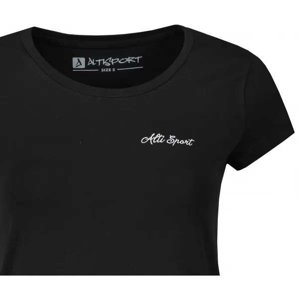  Dámské prodloužené triko ALTISPORT CARRYOVER ALW137AL384 ČERNORŮŽOVÁ 