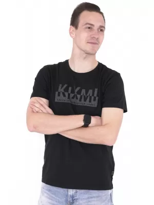 Pánske tričko KIXMI ORLANDO ČIERNA