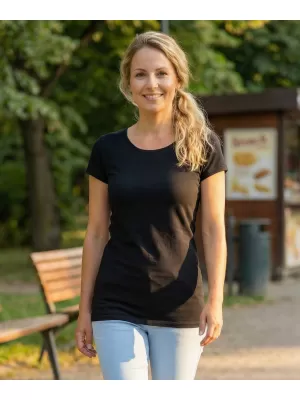 Dámske tričko ALTISPORT ZOLIA LSKX384 ČIERNA