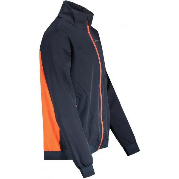  Detská softshellová bunda ALPINE PRO TYCHO KJCY251 TMAVO MODRÁ/ČIERNA 