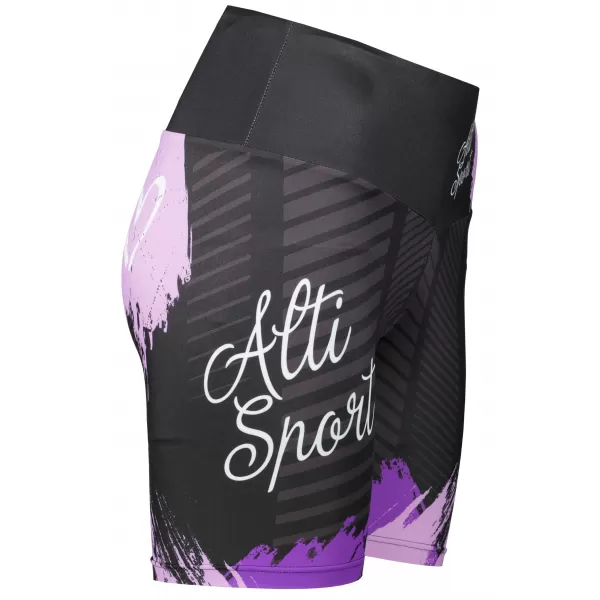  Dámske krátke legíny premium ALTISPORT SWE/ALW01S03 FIALOVÁ 
