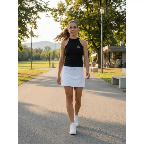  Dámske tielko ALTISPORT BYB/ALW056BY134 ČIERNA A ZLATÁ 