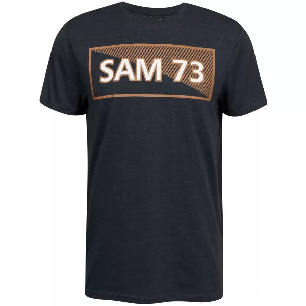  Pánske tričko SAM 73 FENRI MT 814 čierna 