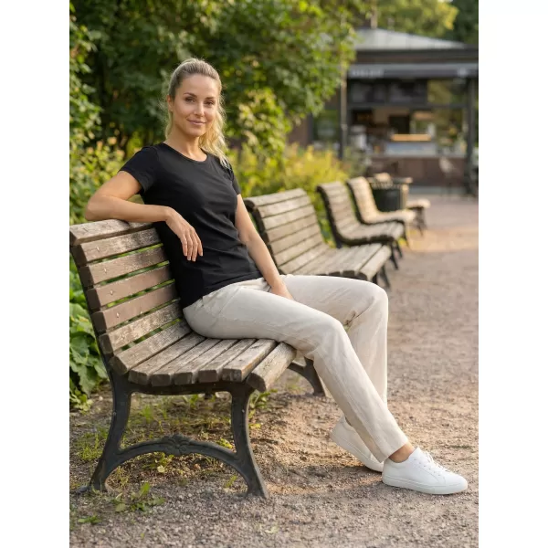  Dámske tričko ALTISPORT PUSTA LTSY947 ČIERNA 