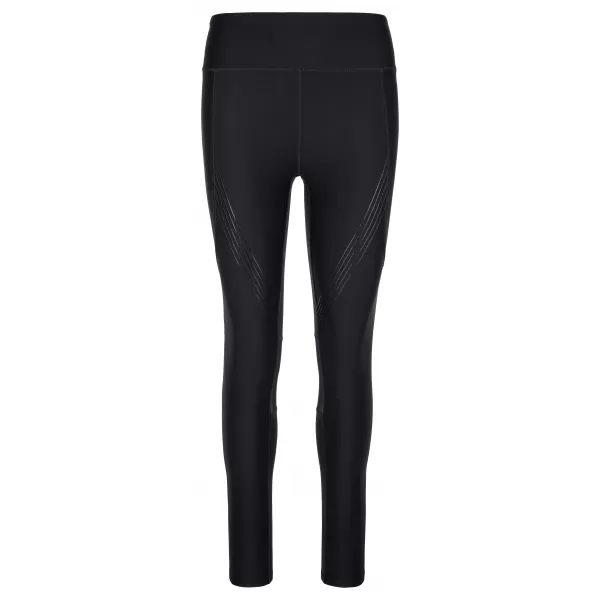  Dámske legíny KILPI GEARS-W SL0420KI ČIERNA 