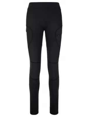 Dámske legíny KILPI MOUNTERIA-W SL0418KI ČIERNA