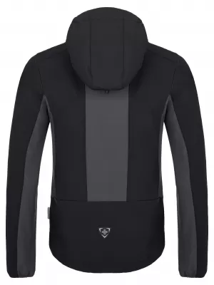 Pánska softshellová bunda KILPI BALANS-M SM0120KI TMAVO šedá