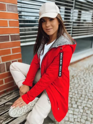 Dámska jarná bunda DSTREET ty3343 červená