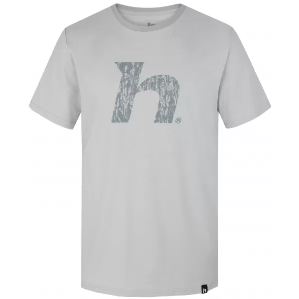  Pánske tričko HANNAH ALSEK LIGHT GRAY 