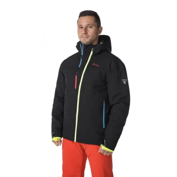  Pánska lyžiarska bunda KILPI KILLY-M SM0107KI čierna 