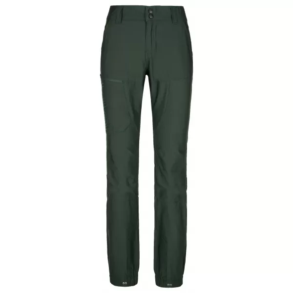  Dámske nohavice KILPI JASPER-W SL0415KI TMAVO zelená 