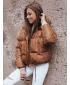 Dámska jarná bundička DSTREET TY2464 HNEDÁ