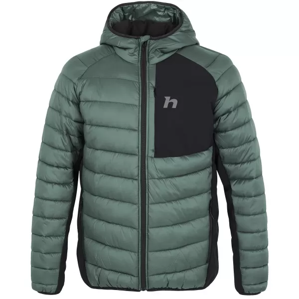  Pánska bunda HANNAH REVEL HOODY DARK FOREST/ANTHRACITE 
